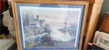 Wood Framed Artwork