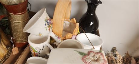 Lot Of Various Glassware