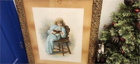 Large Framed Painting