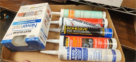 Caulking and waterproof paint