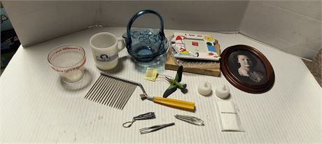 Flat Of Collectible Items