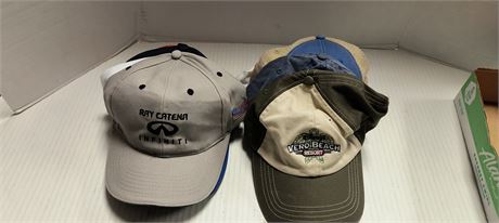 Flat Of Baseball Hats