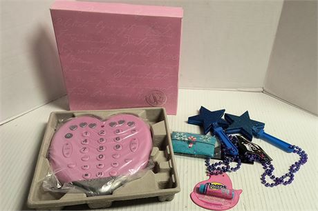 Heart Shaped Remote & Peeps Lip Balm & More