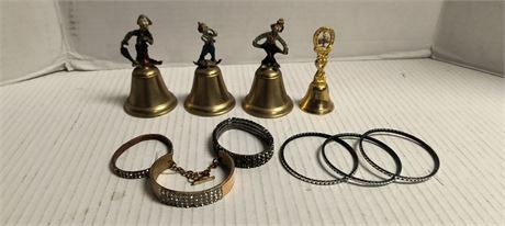 Various Bells & Bracelets