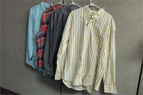 4 XL Mens Dress Shirts