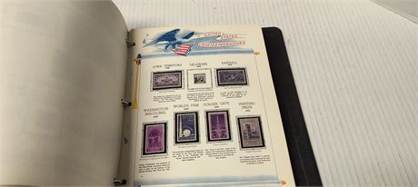 Postage Stamps Of U.S. Album