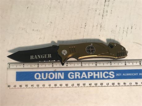 Rangers Lead the Way Knife