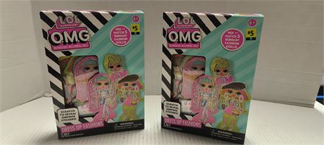 LOL Mix And Match Runway Fashion Dress Up Paper Dolls