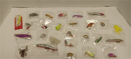 Lot Of Various Fishing Lures
