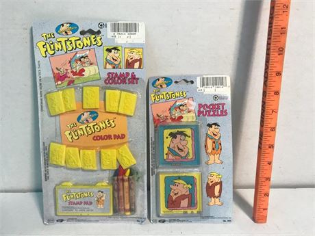 Vintage Flintstones Toys