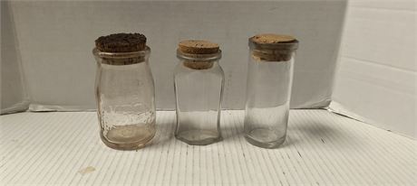Small Glass Containers With Cork Lids