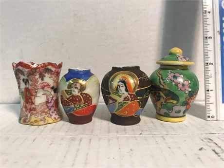 Miniature Japan Vases