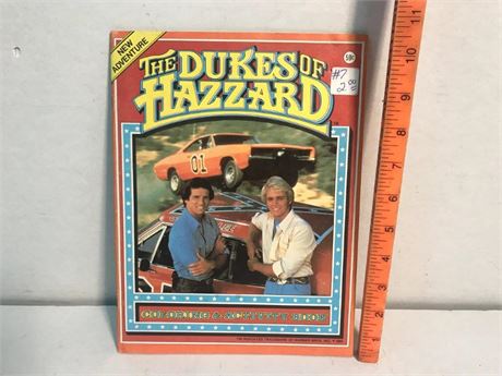 Vintage Dukes of Hazard Coloring Book