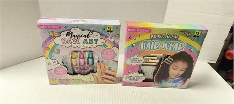 Magical Nail Art & Bling D.I.Y. Hair Wear Make It Mine Sets