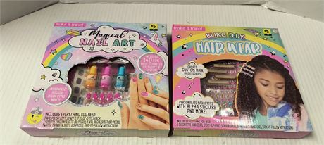 Magical Nail Art & Bling D.I.Y. Hair Wear Make It Mine Sets