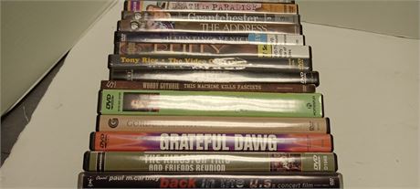 Flat Of Various DVD's