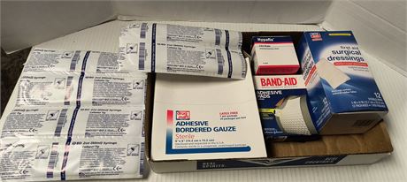 Flat Of Misc. Medical Supplies