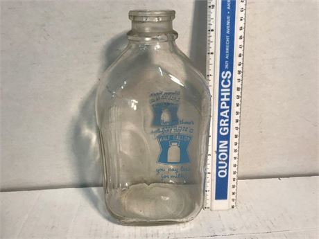 Lawsons Half Gallon Glass Jug