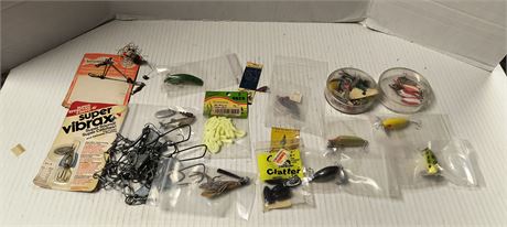 Lot Of Various Fishing Lures