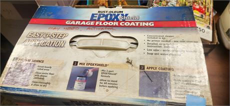 Garage floor coating