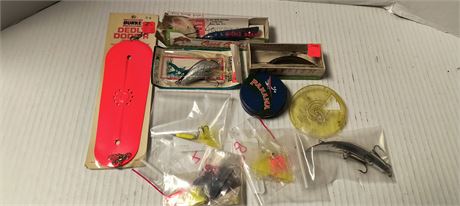 Lot Of Various Fishing Lures
