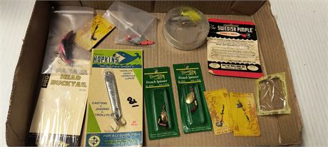 Lot Of Various Fishing Lures