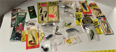 Lot Of Various Fishing Lures