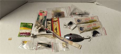 Lot Of Fishing Lures