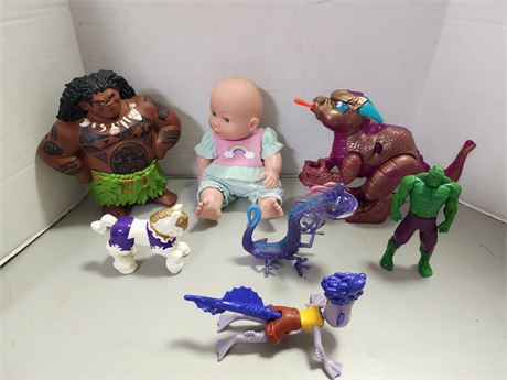Flat of figures