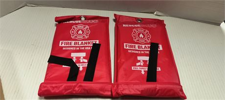 2 Fire Blankets