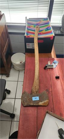 Double edged axe