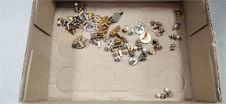 Flat Of Cuff Links & Tie Pins