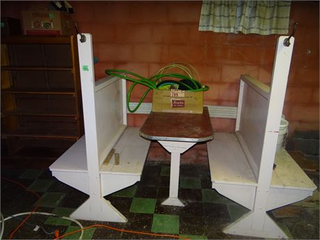 Vintage Diner Booth