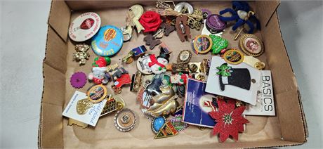 Flat Of Various Pins