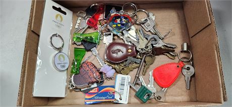 Vintage Keys & Keychains