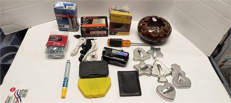 Cookie Cutters & Various Hardware & Video Recorder HD & More
