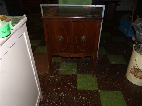 Record Cabinet and Contents