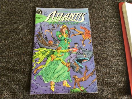Atlantis Chronicles #3 1990 DC Comics