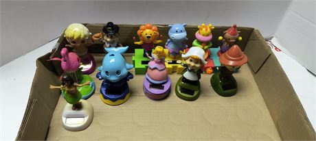 Flat Of Solar Dancing Figurines