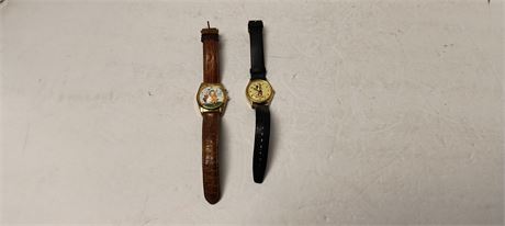 Vintage Garfield Watch & Mickey Mouse Watch