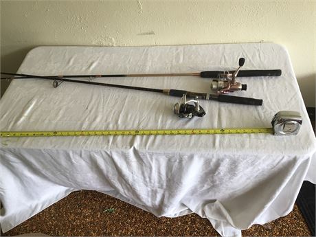 2 Fishing Poles 6 Ft.