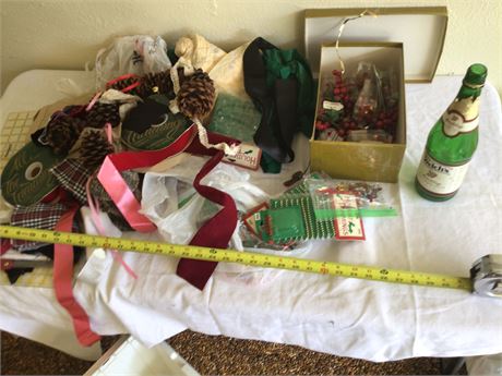 Miscellaneous Christmas Craft Supplies