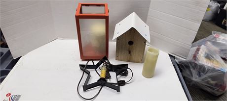 Decorative Lantern & Led Candles