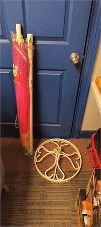 Patio Umbrella & Stand