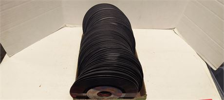Flat Of Various 45's