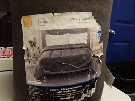 Mainstays Jersey Comforter Size F/Q
