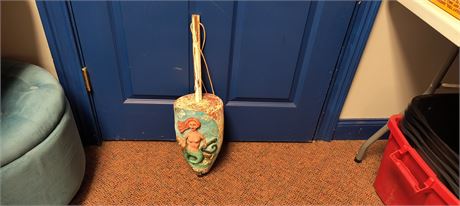 Wood Mermaid Wall Display