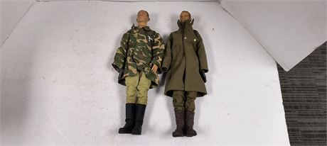 Vintage Military Men Dolls