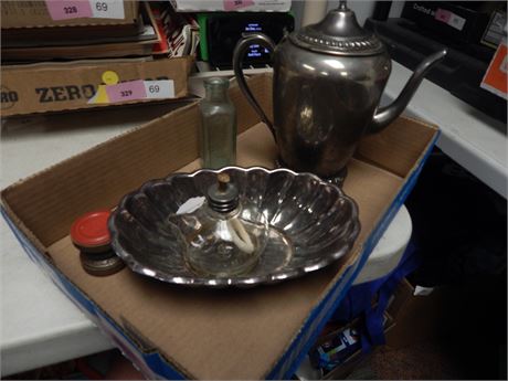 Tea Pot and dish