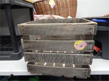 Decorative Wood Crate